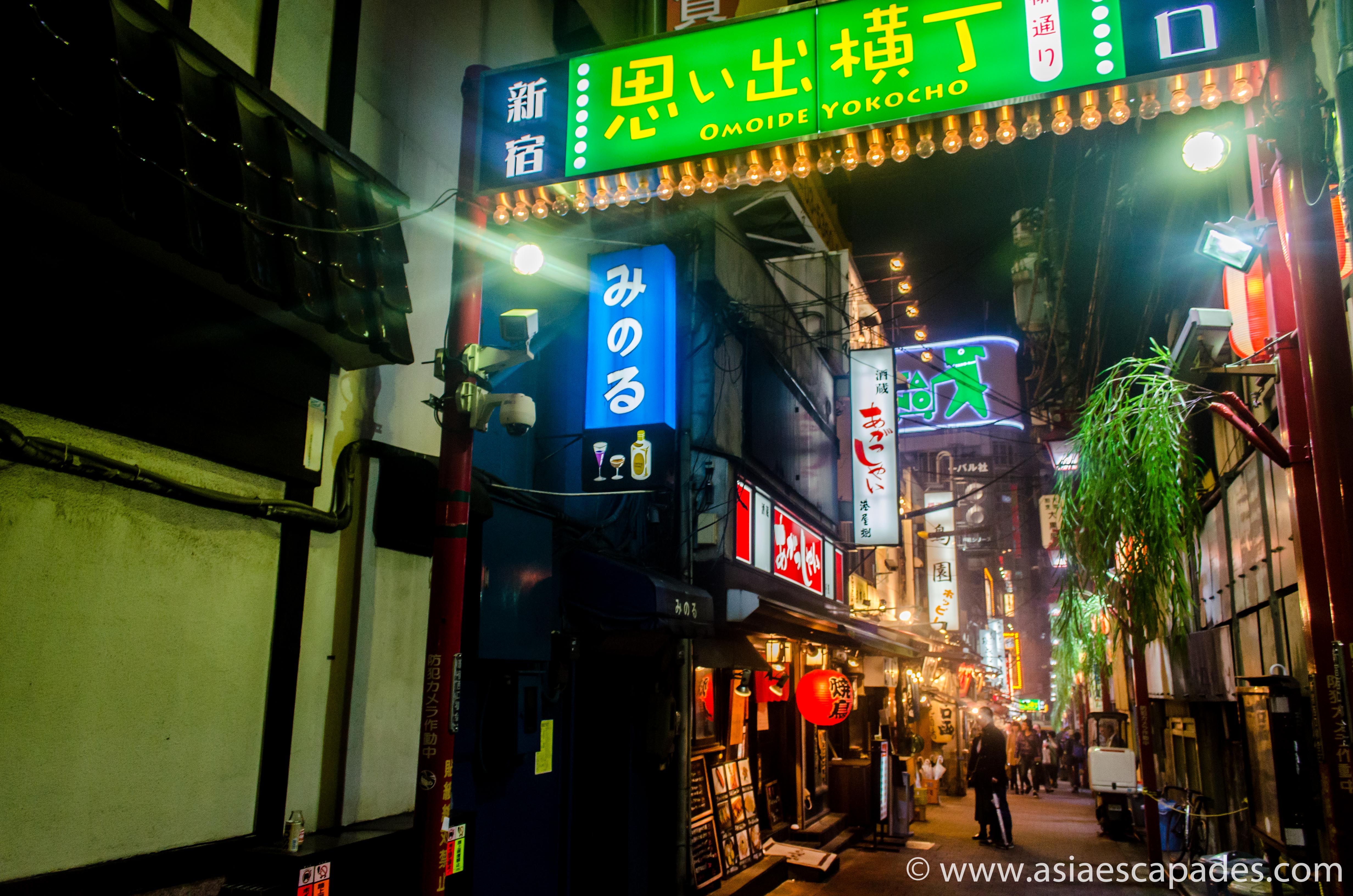 Best yokocho in Tokyo