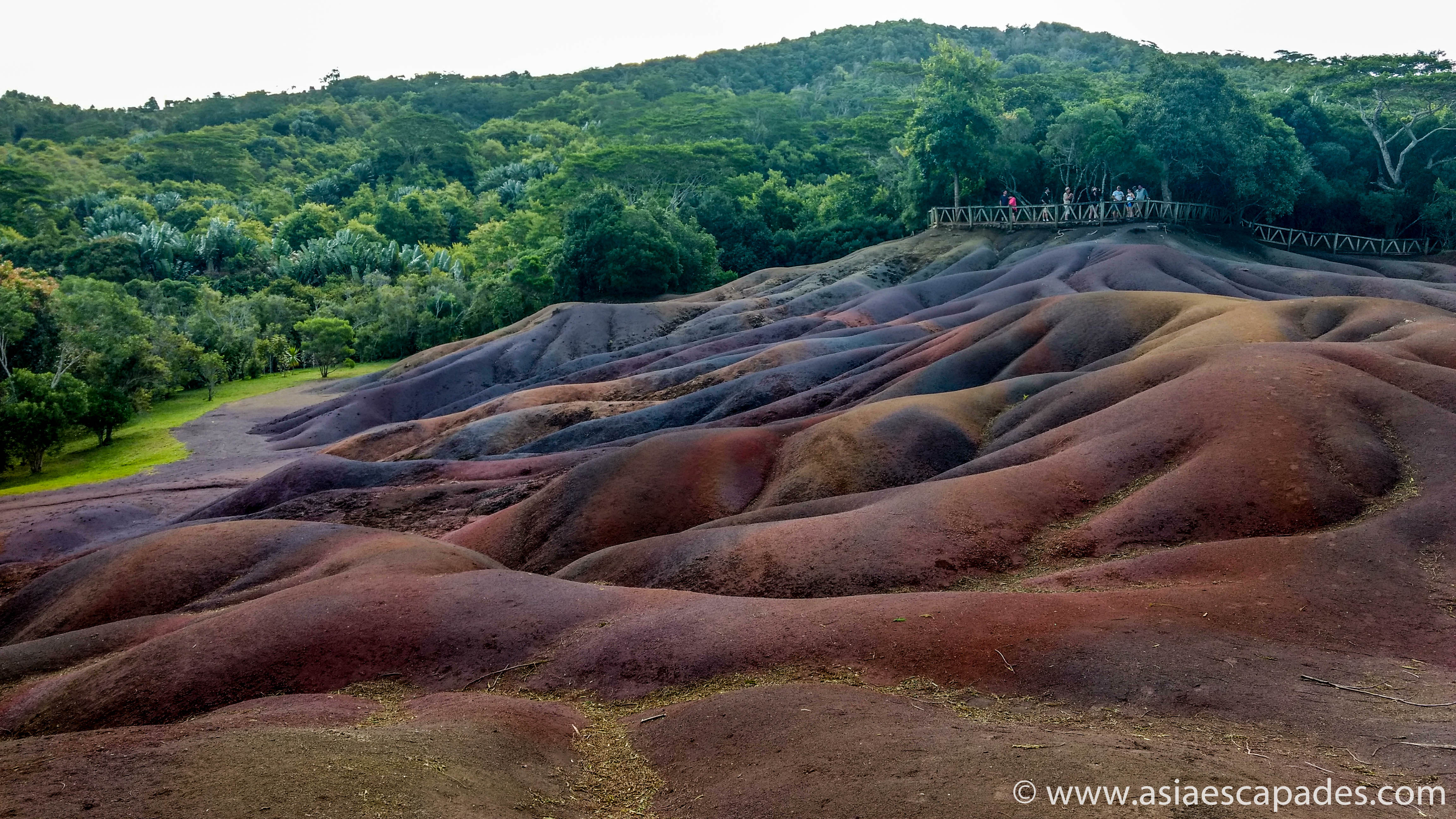 Seven Coloured Earth in Chamarel