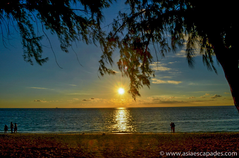 West coast of Mauritius