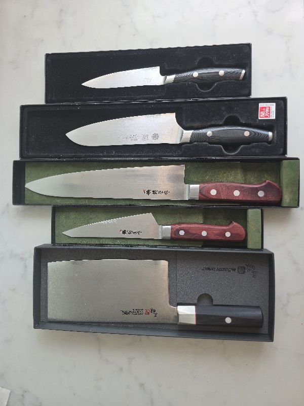 Kitchen knife from Master cutler in Seki